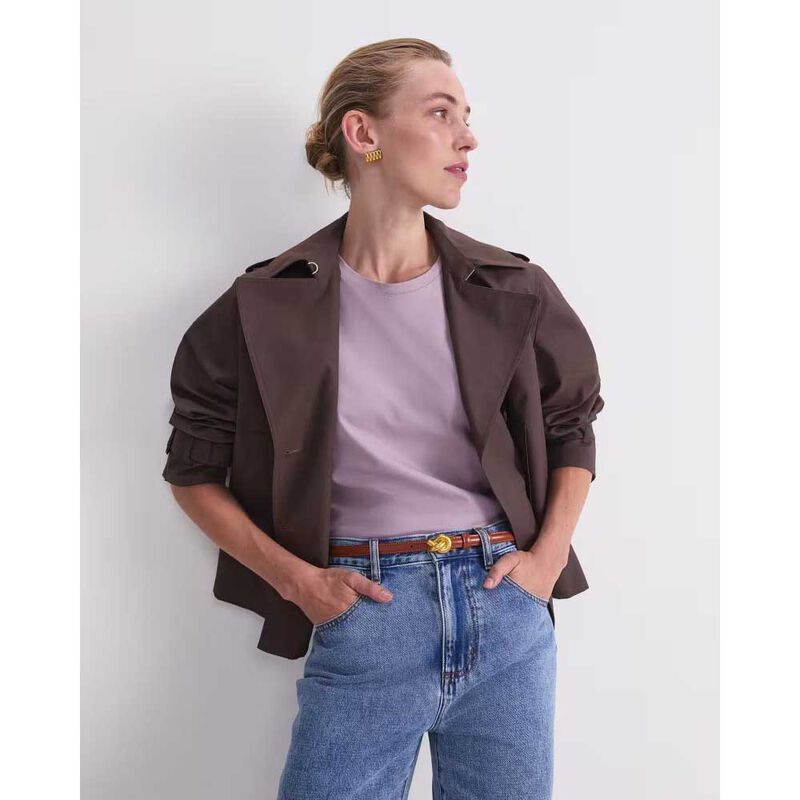 Sportscraft Audrey Crop Trench image number 1